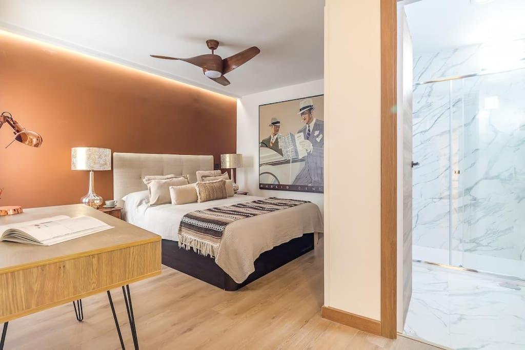 Apartamento Reformado Y Tranquilo Junto A Gran Via Madrid Exterior foto