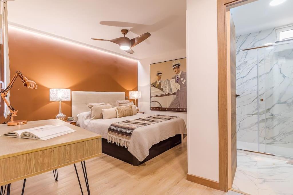 Apartamento Reformado Y Tranquilo Junto A Gran Via Madrid Exterior foto